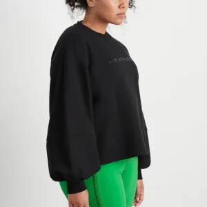 Online Aje ATHLETICA Cut Out Back Crew Jumper 417 Black