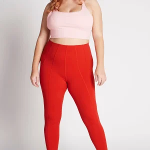 Store Aje ATHLETICA Cut Out Cross Back Sports Bra 314 Rose Quartz