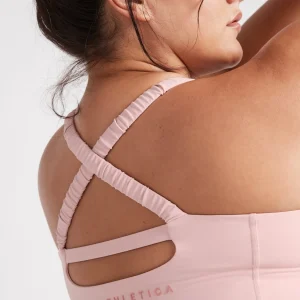 Store Aje ATHLETICA Cut Out Cross Back Tank Top 125 Rose Quartz/Rose Pink