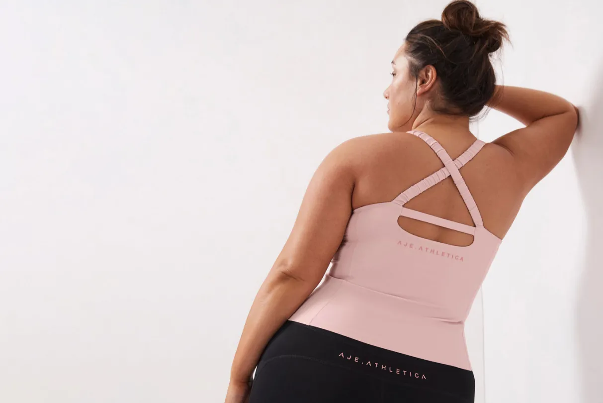 cut_out_cross_back_tank_top__17.webp Store Aje ATHLETICA Cut Out Cross Back Tank Top 125 Rose Quartz/Rose Pink
