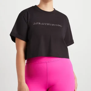 Store Aje ATHLETICA Cutout Crop Tee 105 Black/Multi