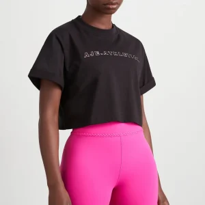 Store Aje ATHLETICA Cutout Crop Tee 105 Black/Multi
