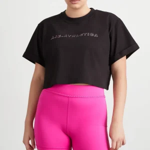 Store Aje ATHLETICA Cutout Crop Tee 105 Black/Multi