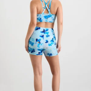 Clearance Aje ATHLETICA Double Layer Crossback Bra 350 Expressive Floral