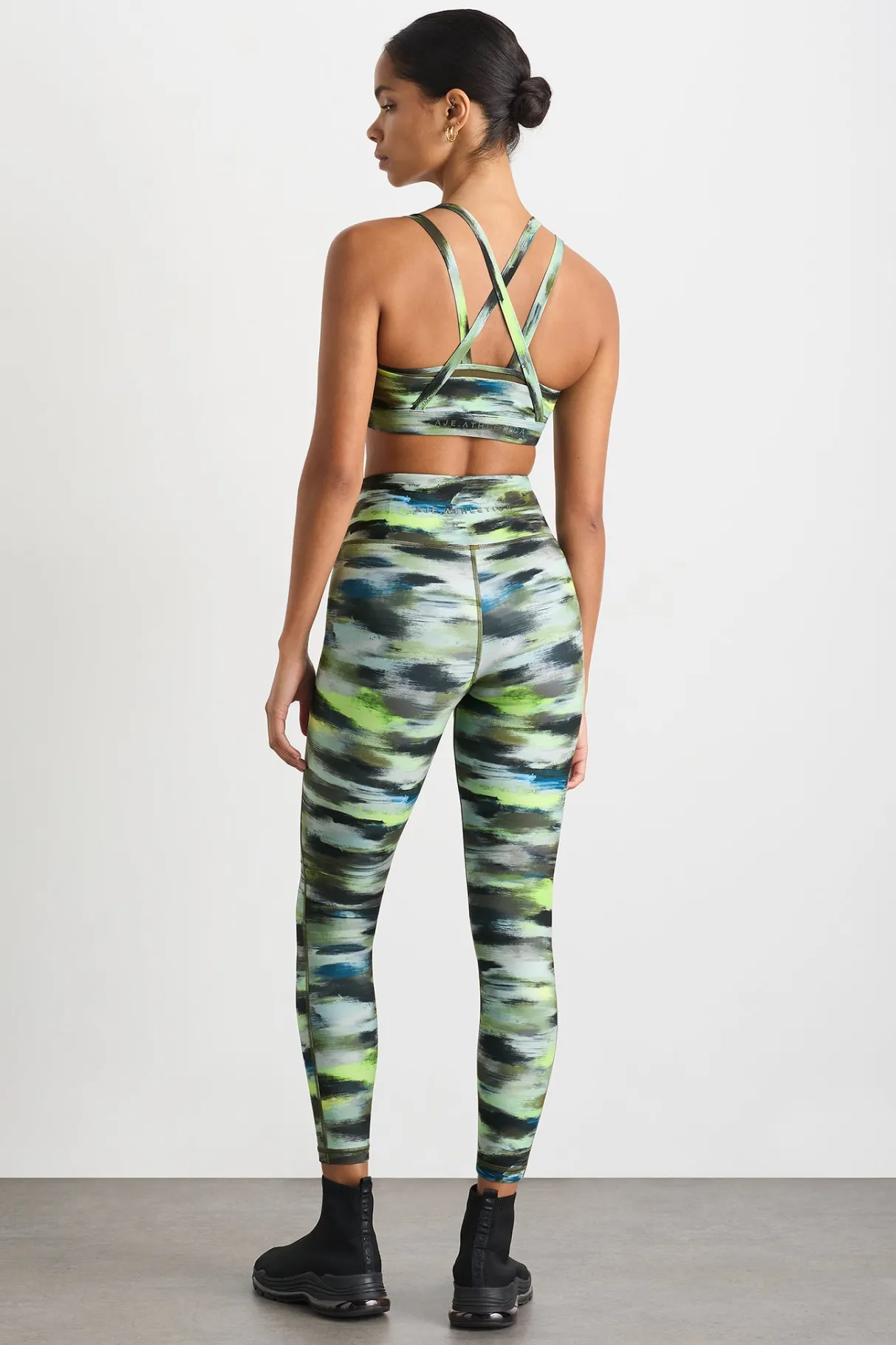 double_layer_crossback_bra__5.webp Best Aje ATHLETICA Double Layer Crossback Bra 350 Khaki Brushstroke