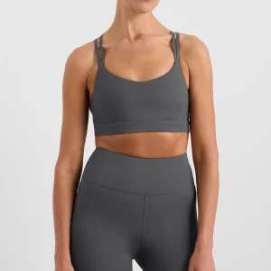 Best Aje ATHLETICA Double Strap Peached Bra 323 Slate Surge