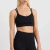 Online Aje ATHLETICA Double Strap Sports Bra 323 Black