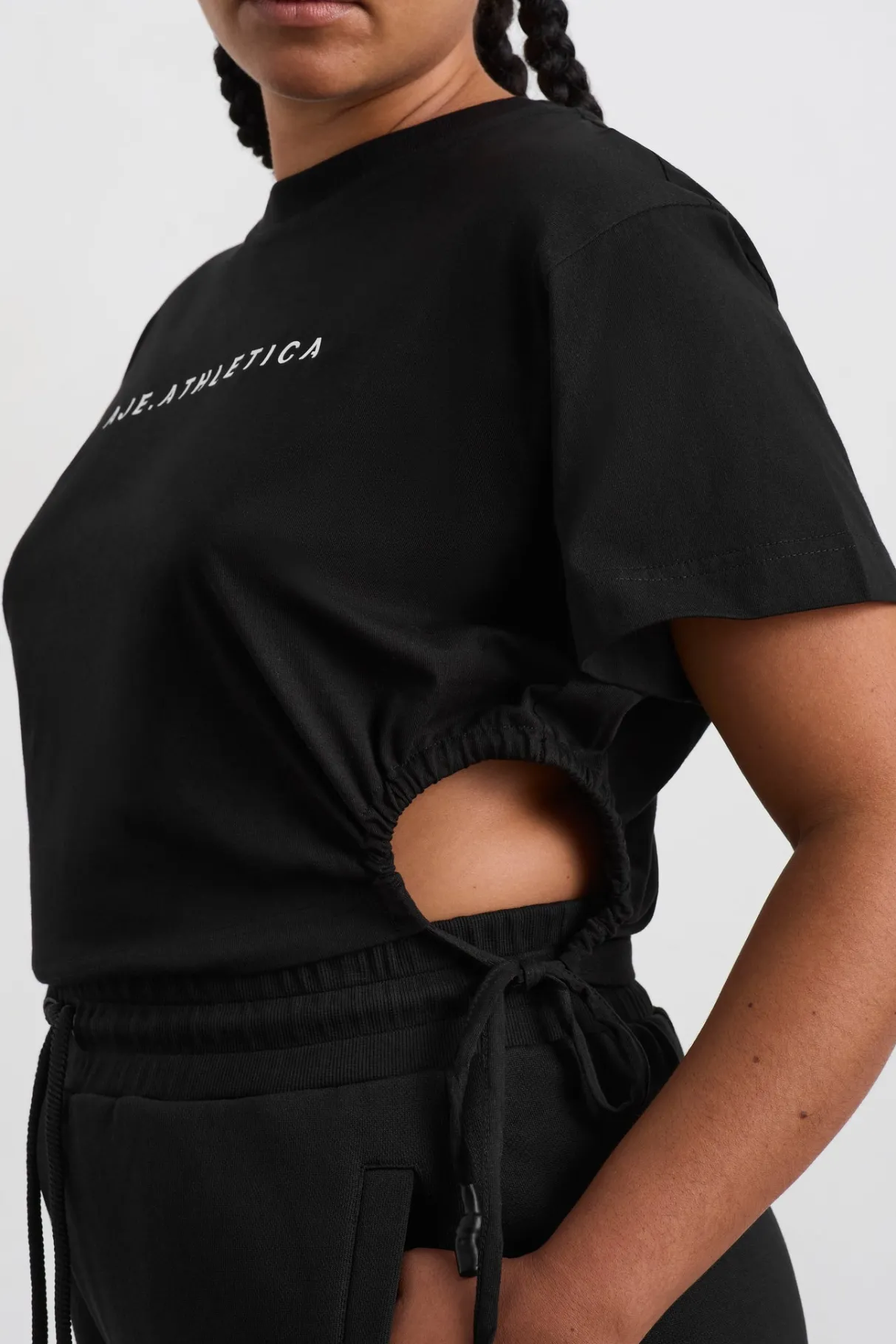 drawcord_cut_out_crop__7.webp Cheap Aje ATHLETICA Drawcord Cut Out Crop 161 Black