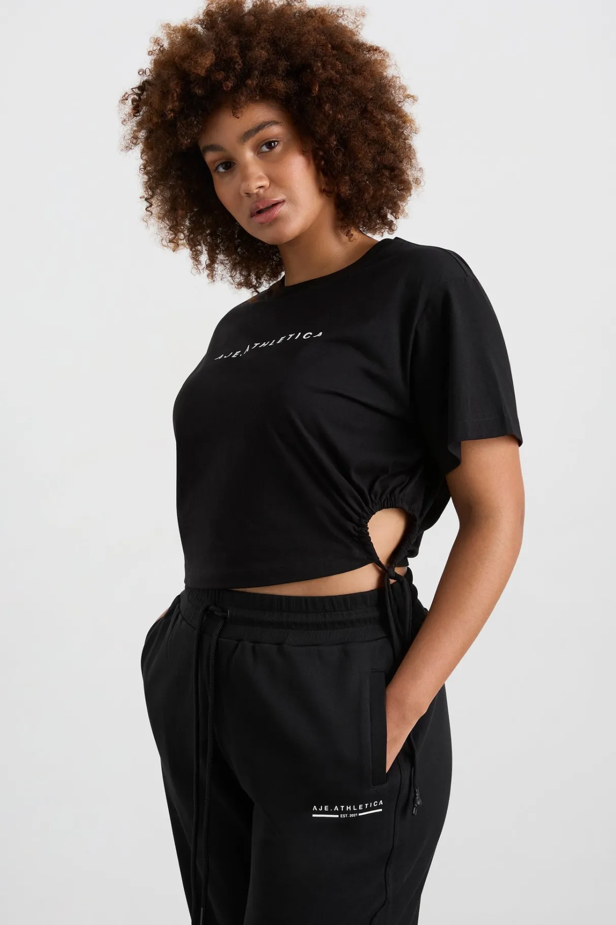 drawcord_cut_out_crop__9.webp Cheap Aje ATHLETICA Drawcord Cut Out Crop 161 Black