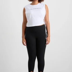 Clearance Aje ATHLETICA Drawcord Cut Out Tank 158 White