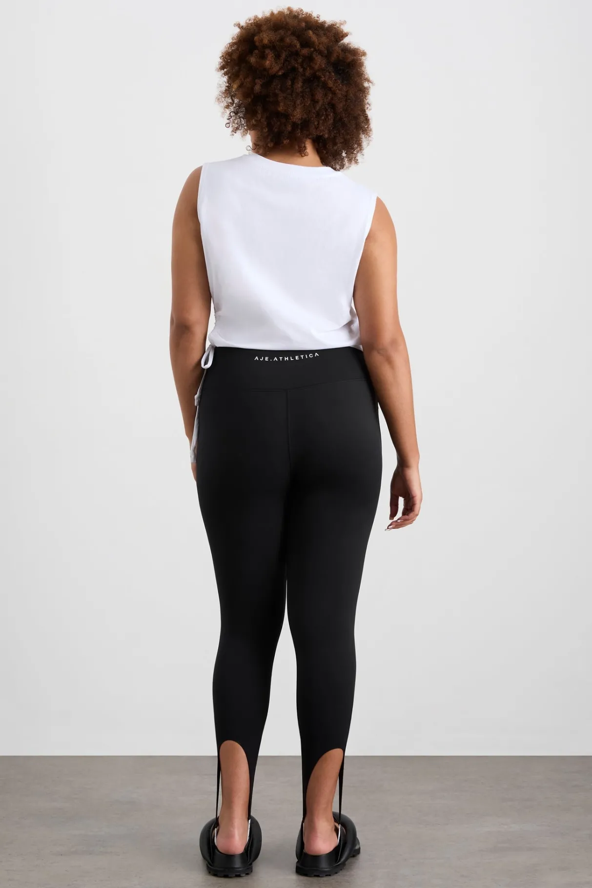 drawcord_cut_out_tank__12-1.webp Clearance Aje ATHLETICA Drawcord Cut Out Tank 158 White