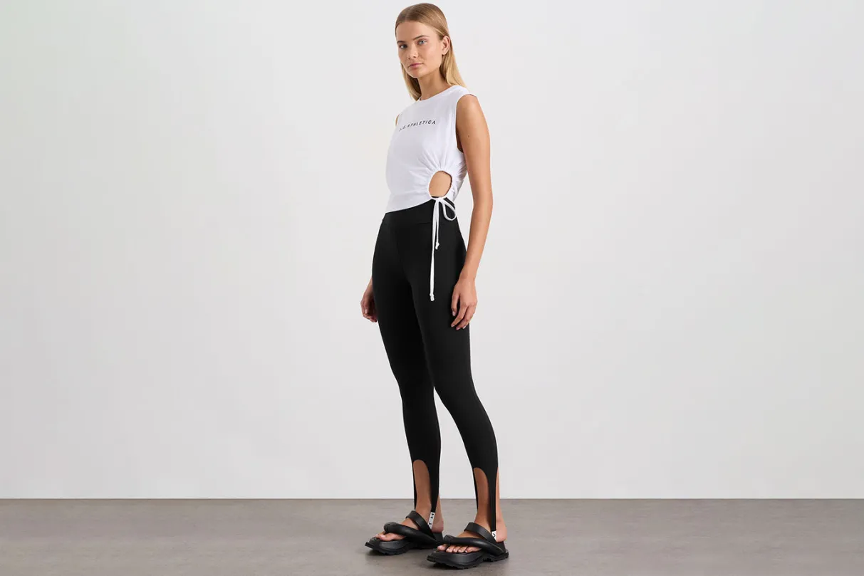 drawcord_cut_out_tank__13-1.webp Clearance Aje ATHLETICA Drawcord Cut Out Tank 158 White