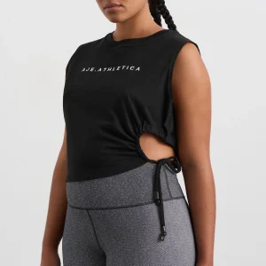 Shop Aje ATHLETICA Drawcord Cut Out Tank 158 Black