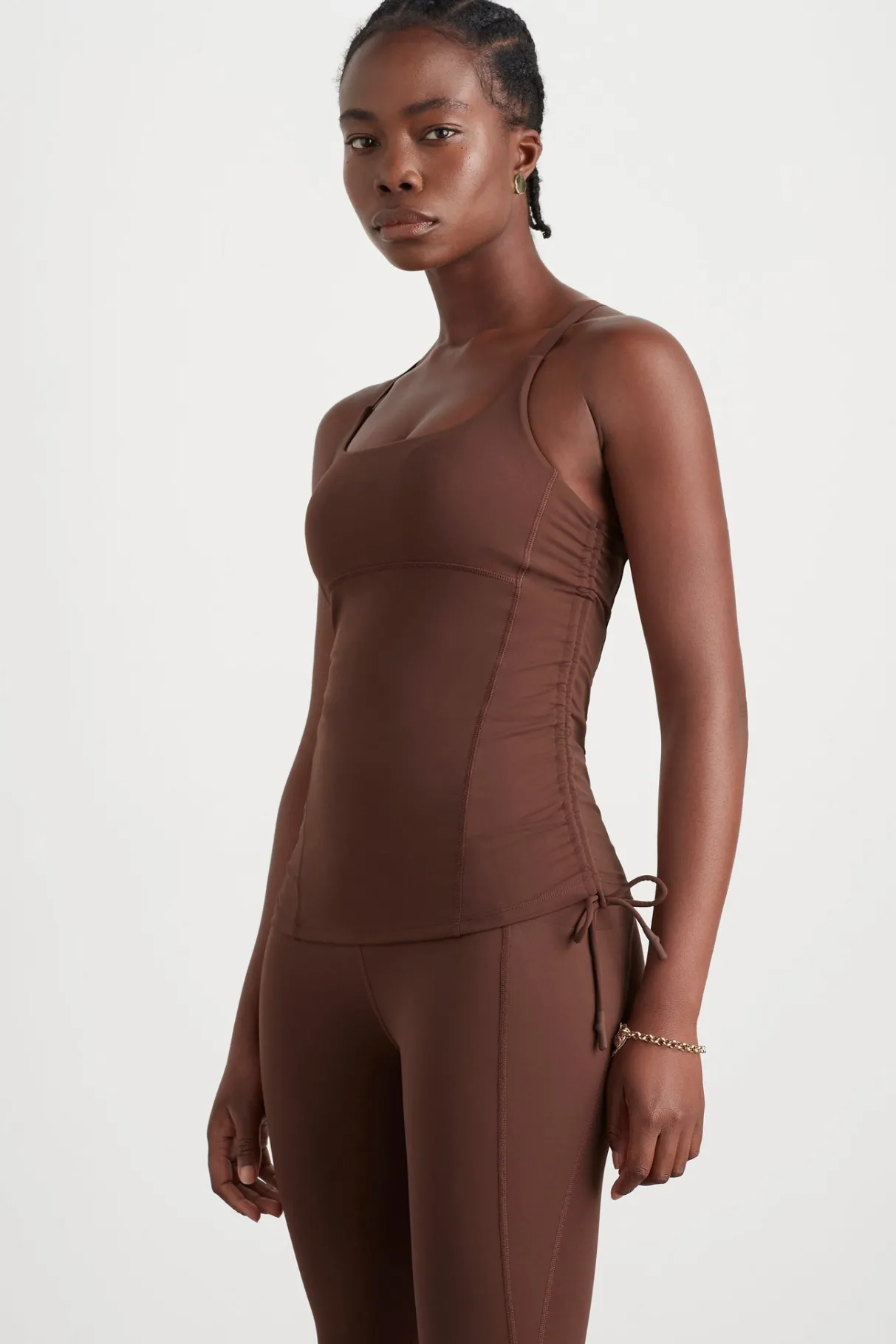 drawcord_racerback_tank__0.webp Hot Aje ATHLETICA Drawcord Racerback Tank 128 Dark Chocolate