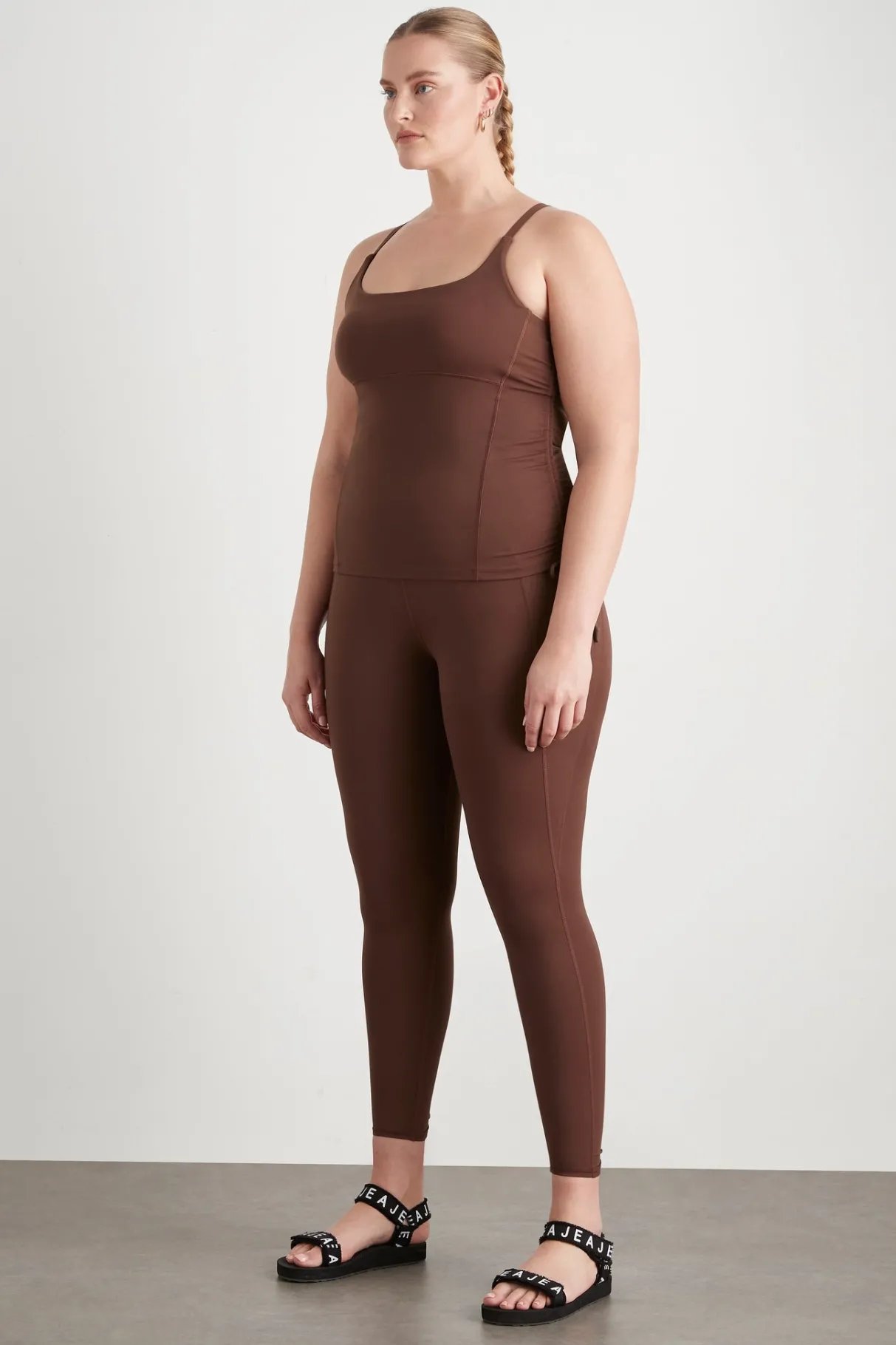 drawcord_racerback_tank__14.webp Hot Aje ATHLETICA Drawcord Racerback Tank 128 Dark Chocolate