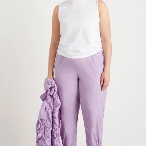 Cheap Aje ATHLETICA Drawcord Tank 131 White/Lavender