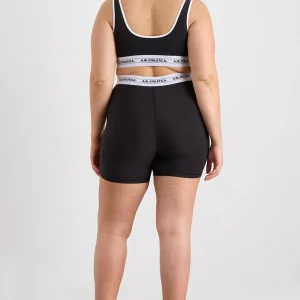 Outlet Aje ATHLETICA Elastic Logo Bike Shorts 601 Black