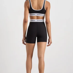 Outlet Aje ATHLETICA Elastic Logo Bike Shorts 601 Black