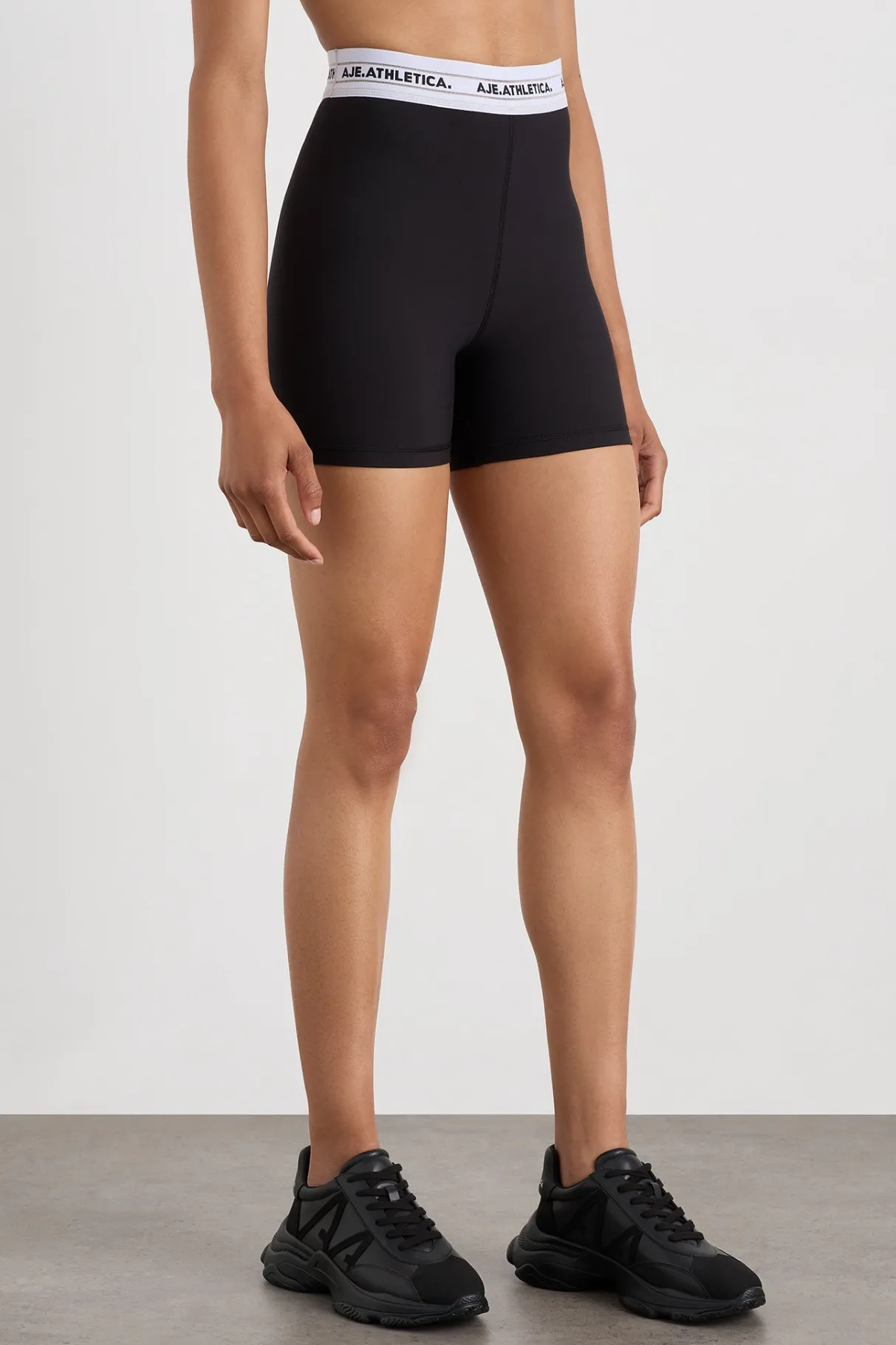 elastic_logo_bike_shorts__2.webp Outlet Aje ATHLETICA Elastic Logo Bike Shorts 601 Black