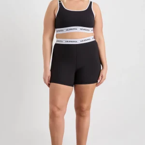 Outlet Aje ATHLETICA Elastic Logo Bike Shorts 601 Black