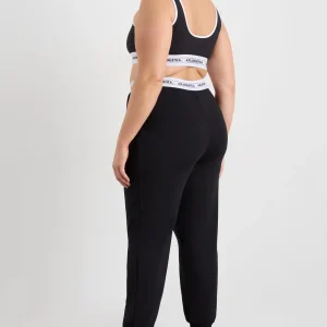 Shop Aje ATHLETICA Elastic Logo Trackpants 502 Black