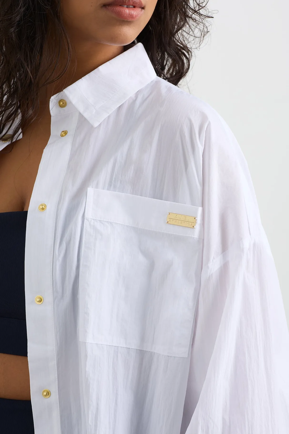 elastic_spray_windbreaker__8-1.webp Clearance Aje ATHLETICA Elastic Spray Windbreaker 430 White