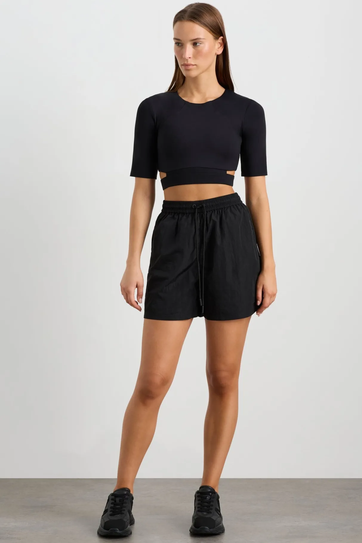elasticated_cut_out_tee__2.webp Cheap Aje ATHLETICA Elasticated Cut Out Tee 195 Black