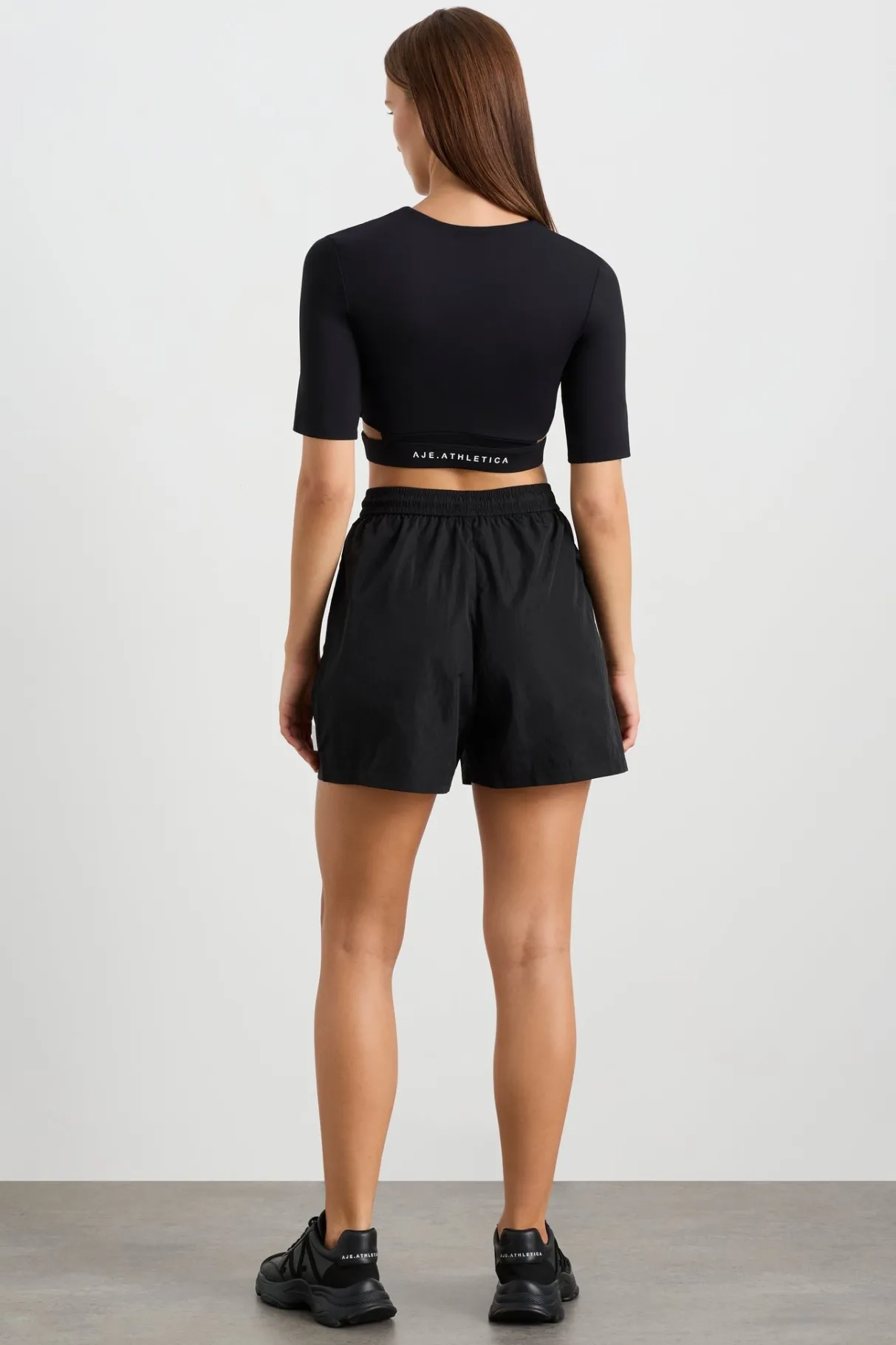 elasticated_cut_out_tee__4.webp Cheap Aje ATHLETICA Elasticated Cut Out Tee 195 Black