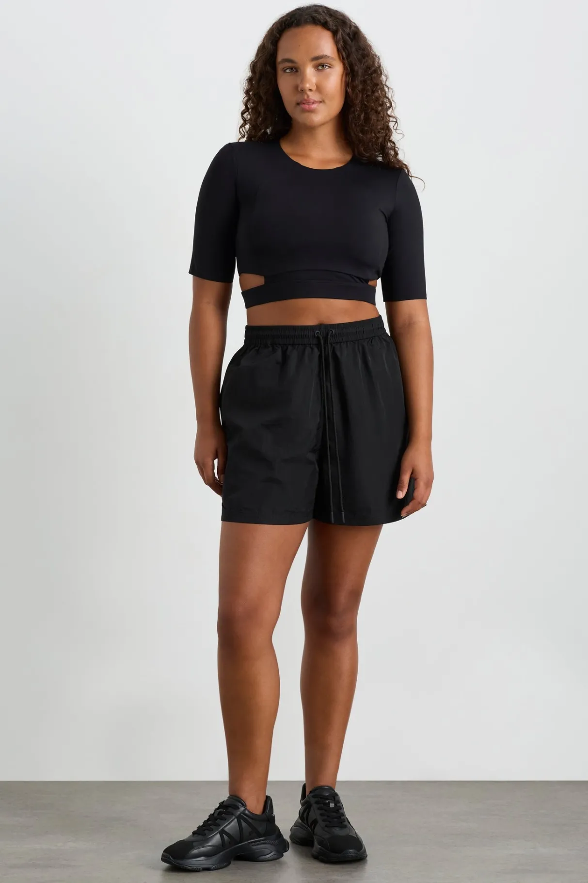 elasticated_cut_out_tee__6.webp Cheap Aje ATHLETICA Elasticated Cut Out Tee 195 Black