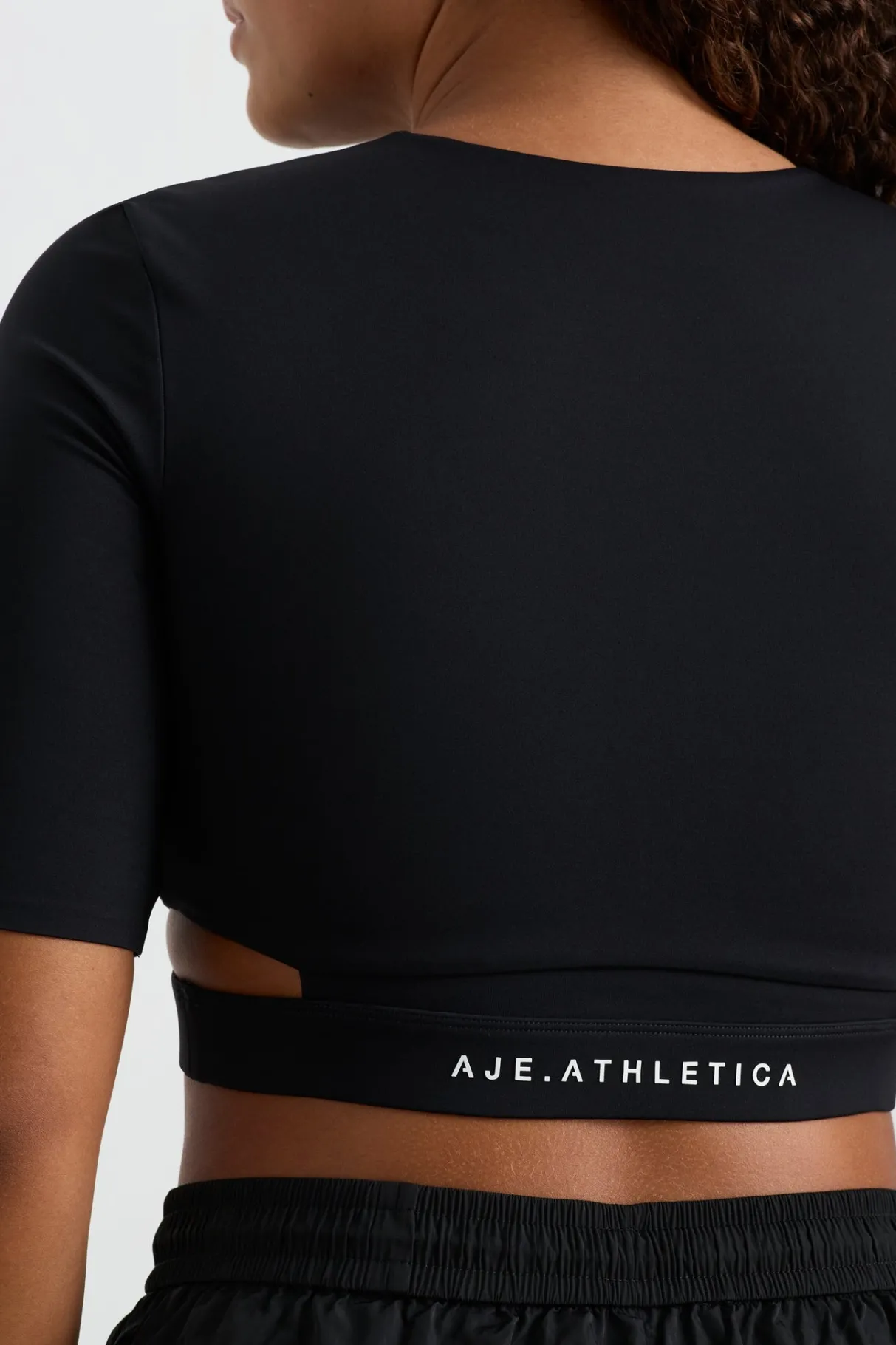 elasticated_cut_out_tee__7.webp Cheap Aje ATHLETICA Elasticated Cut Out Tee 195 Black