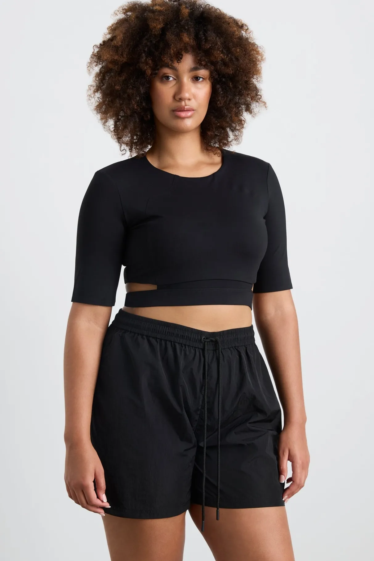 elasticated_cut_out_tee__9.webp Cheap Aje ATHLETICA Elasticated Cut Out Tee 195 Black