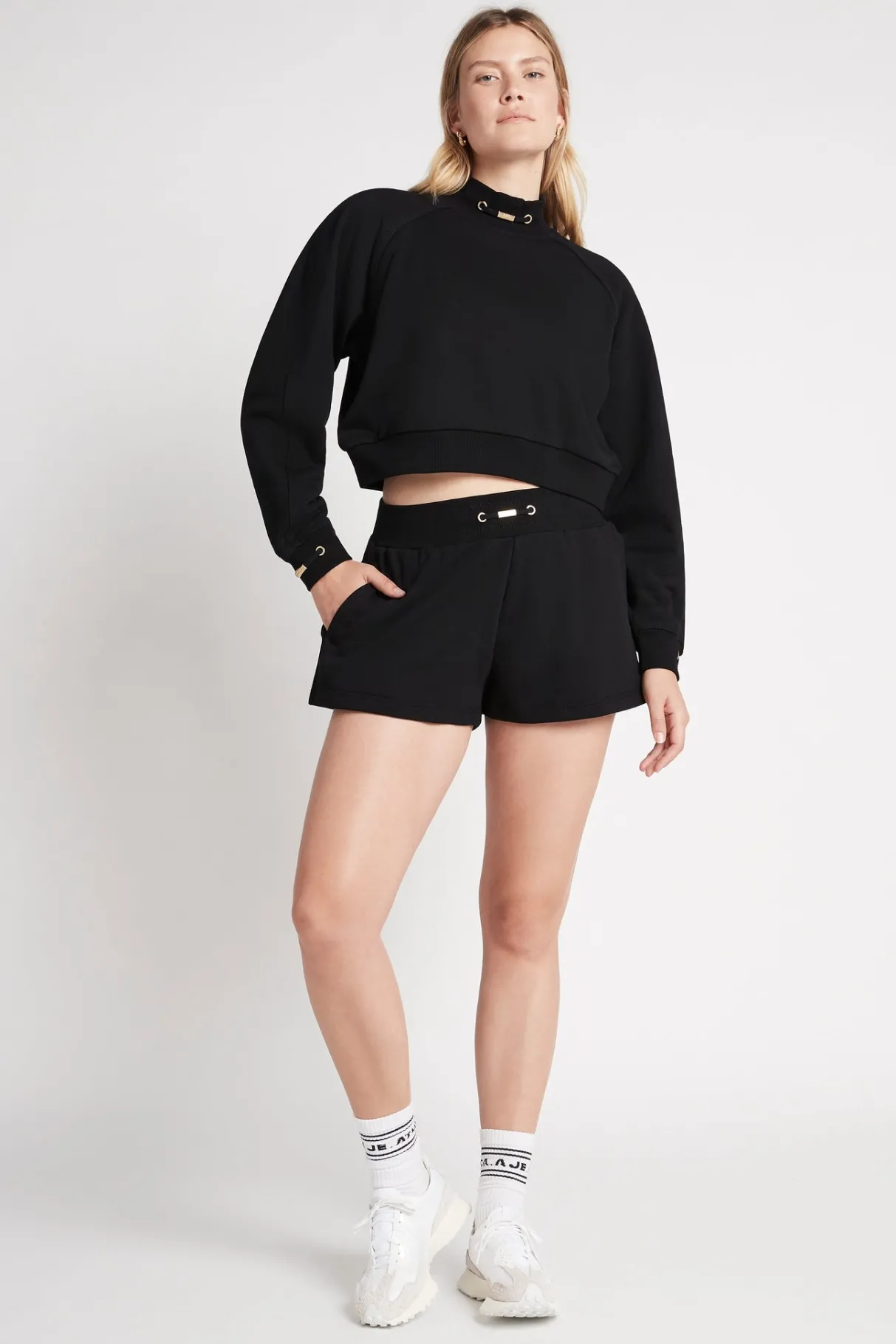 elasticated_everyday_short__11-1.webp Flash Sale Aje ATHLETICA Elasticated Everyday Short 613 Black