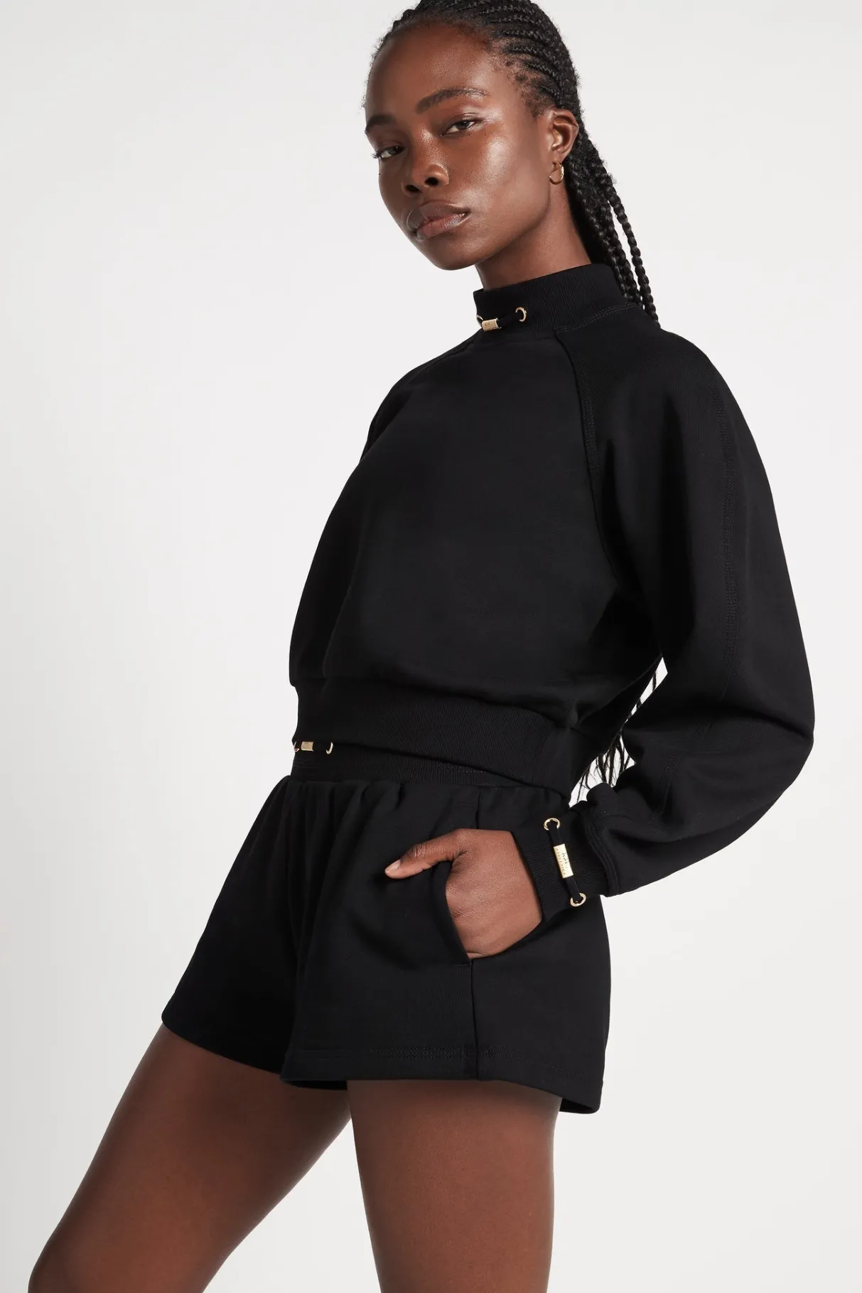 elasticated_everyday_short__2-1.webp Flash Sale Aje ATHLETICA Elasticated Everyday Short 613 Black