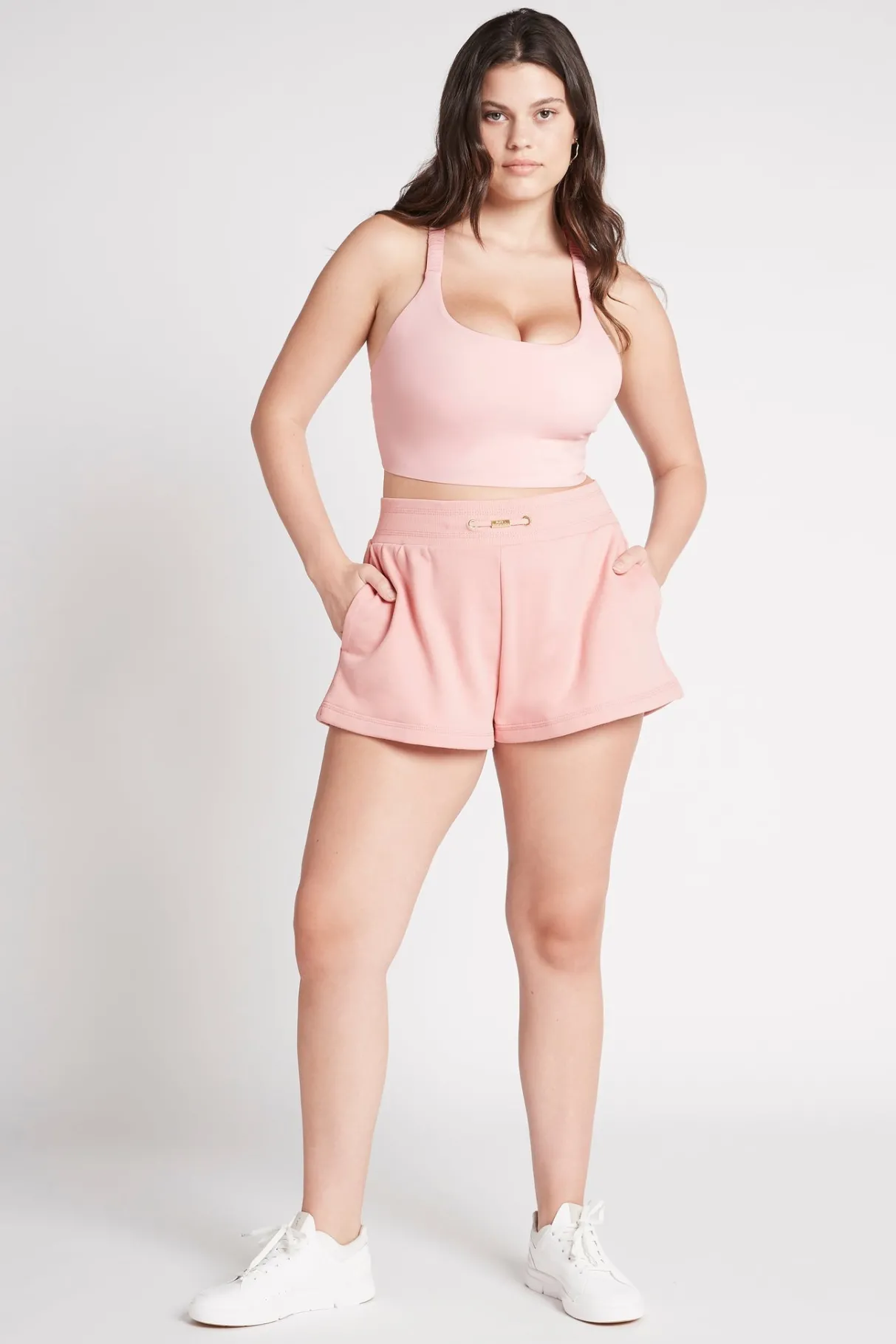 elasticated_everyday_short__9.webp Best Sale Aje ATHLETICA Elasticated Everyday Short 613 Rose Quartz