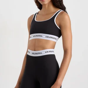 Shop Aje ATHLETICA Elasticated Sports Bra 337 Black