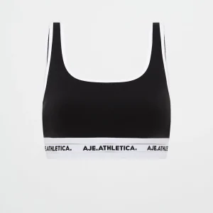 Shop Aje ATHLETICA Elasticated Sports Bra 337 Black