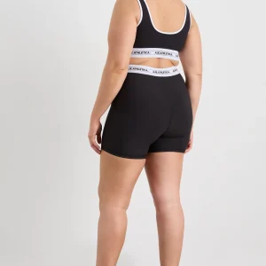 Shop Aje ATHLETICA Elasticated Sports Bra 337 Black