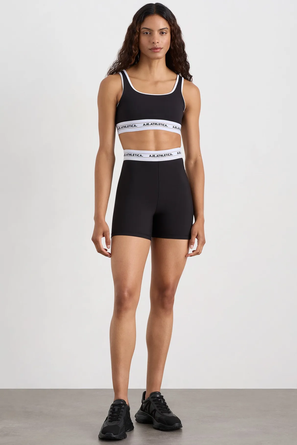 elasticated_sports_bra__3.webp Shop Aje ATHLETICA Elasticated Sports Bra 337 Black