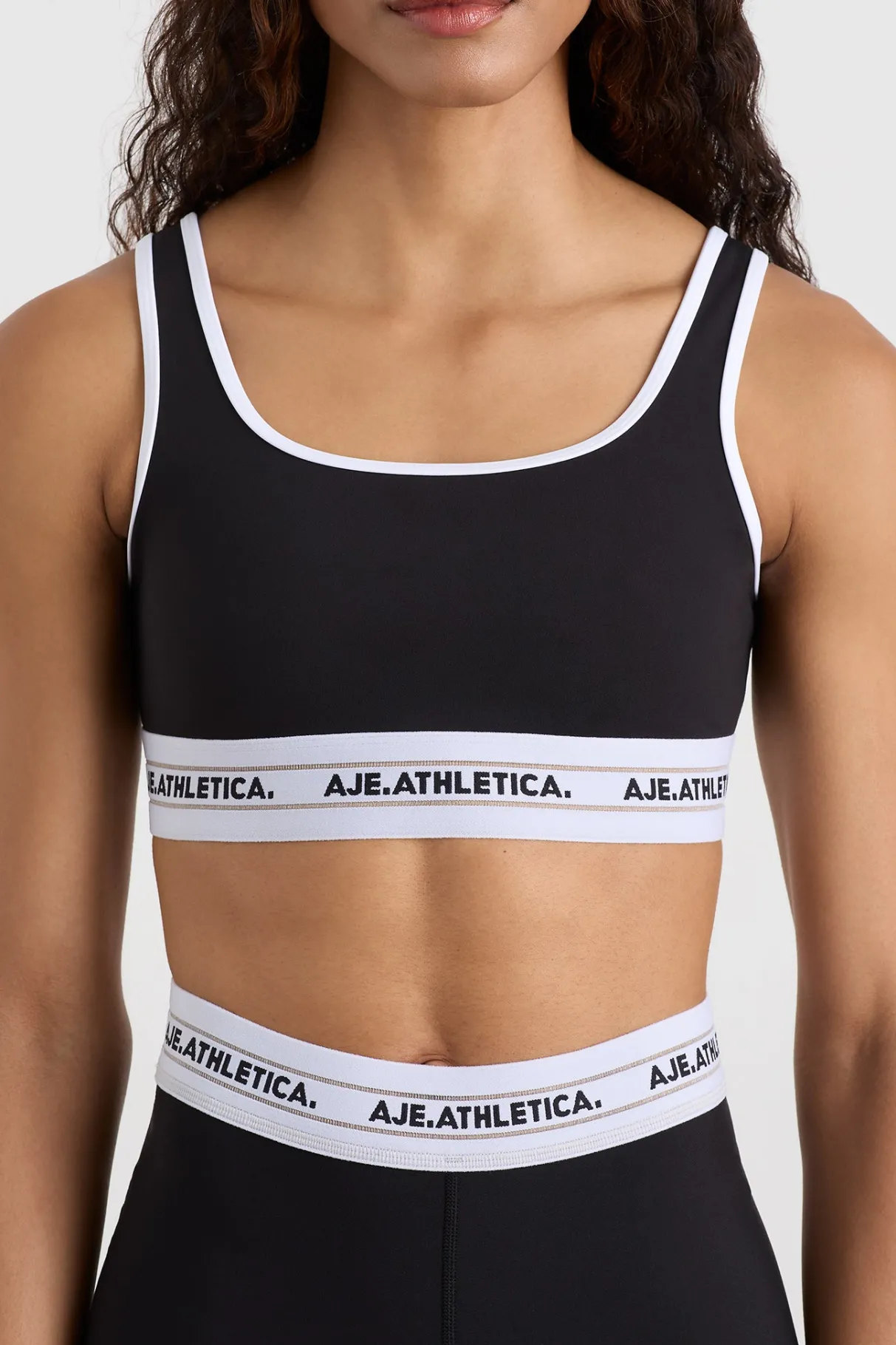 elasticated_sports_bra__4.webp Shop Aje ATHLETICA Elasticated Sports Bra 337 Black