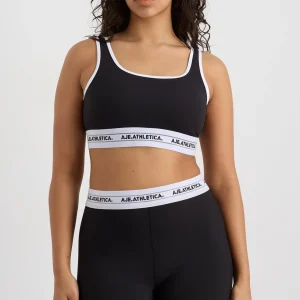 Shop Aje ATHLETICA Elasticated Sports Bra 337 Black