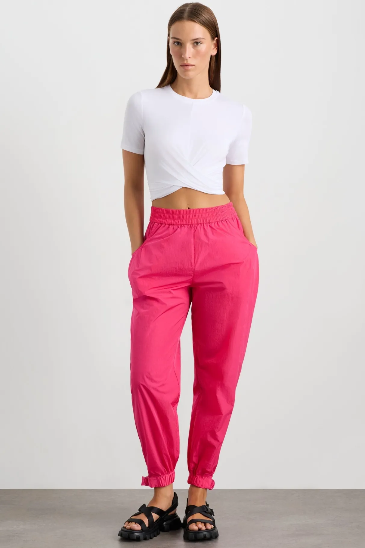 elasticated_spray_pant__0.webp Outlet Aje ATHLETICA Elasticated Spray Pant 517 Made You Blush