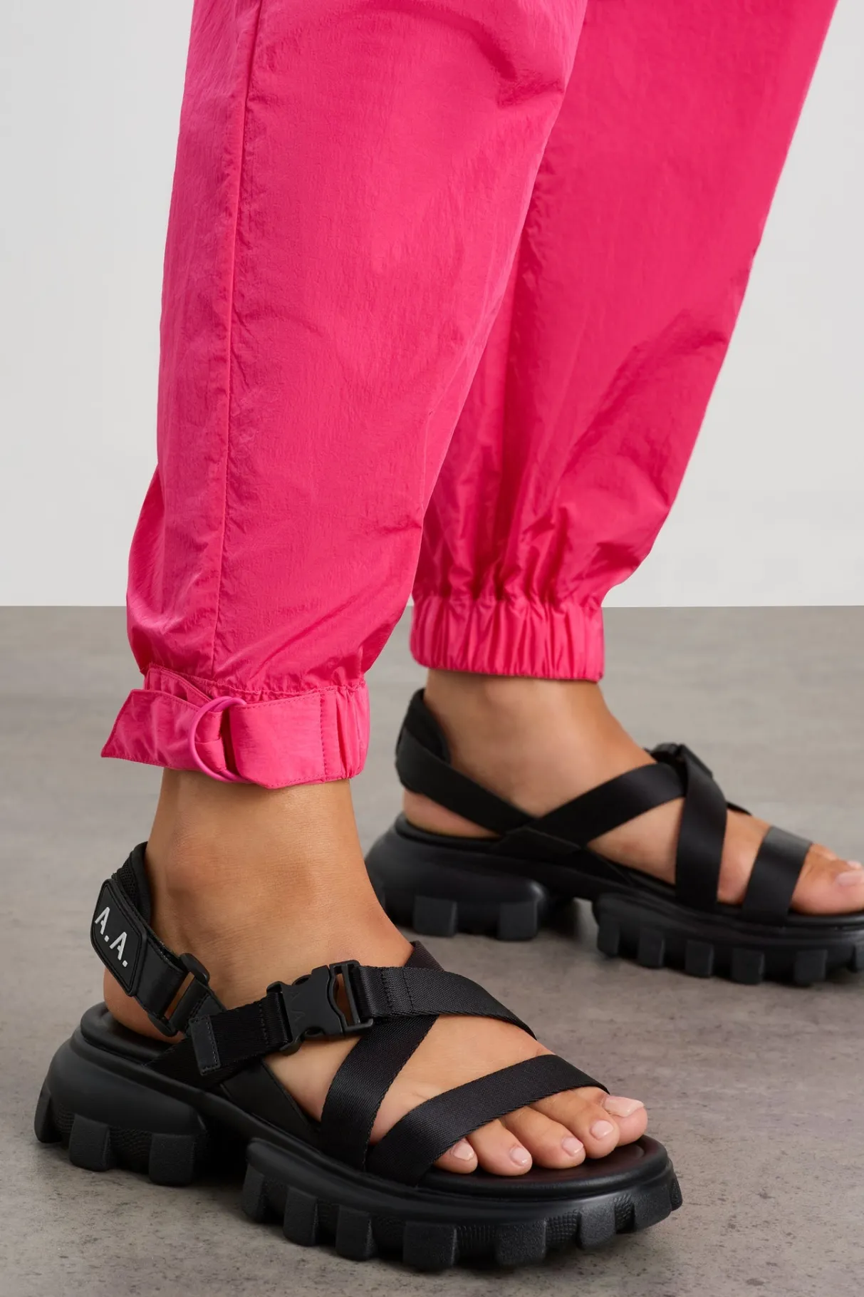 elasticated_spray_pant__4.webp Outlet Aje ATHLETICA Elasticated Spray Pant 517 Made You Blush