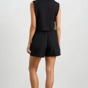 New Aje ATHLETICA Elasticated Spray Short 642 Black
