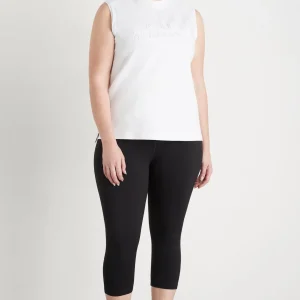 Sale Aje ATHLETICA Embossed Classic Logo Tank 101 White