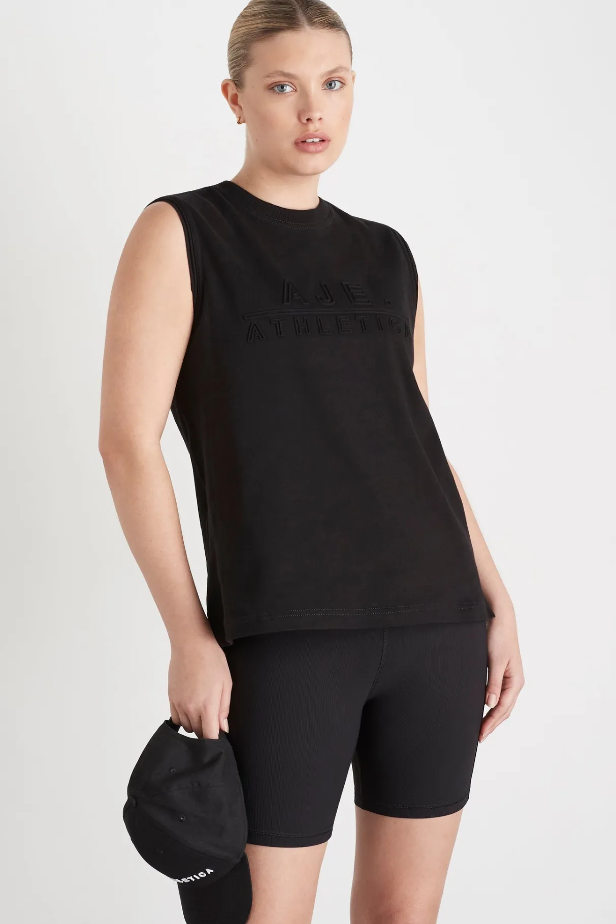 embossed_classic_logo_tank__6-1.webp Cheap Aje ATHLETICA Embossed Classic Logo Tank 101 Black