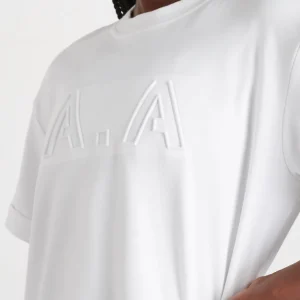 Online Aje ATHLETICA Embossed Classic Logo T-Shirt 103 White