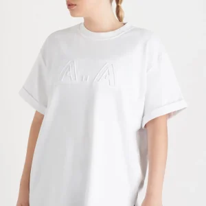 Online Aje ATHLETICA Embossed Classic Logo T-Shirt 103 White