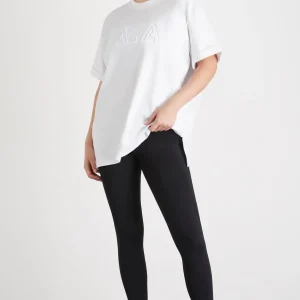 Online Aje ATHLETICA Embossed Classic Logo T-Shirt 103 White