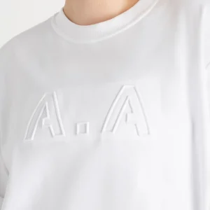 Online Aje ATHLETICA Embossed Classic Logo T-Shirt 103 White