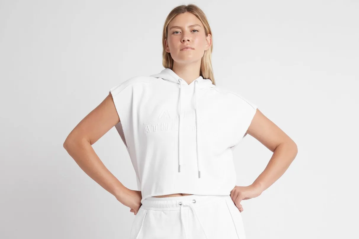embossed_classic_short_sleeve_cropped_hoodie__15.webp Hot Aje ATHLETICA Embossed Classic Short Sleeve Cropped Hoodie 402 White